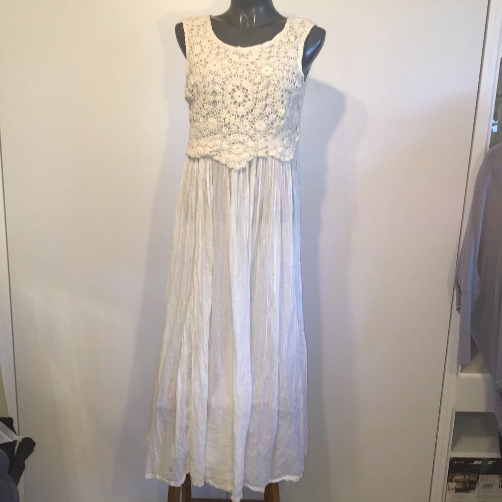 90s South Beach Summer Tank Dress Size S